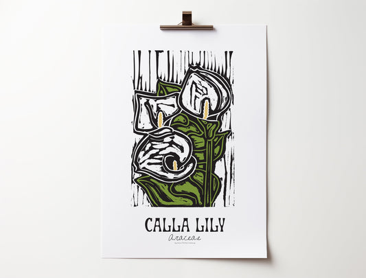 Behind the Blooms: The Making of My Hand-Carved Flower Alphabet Print Series