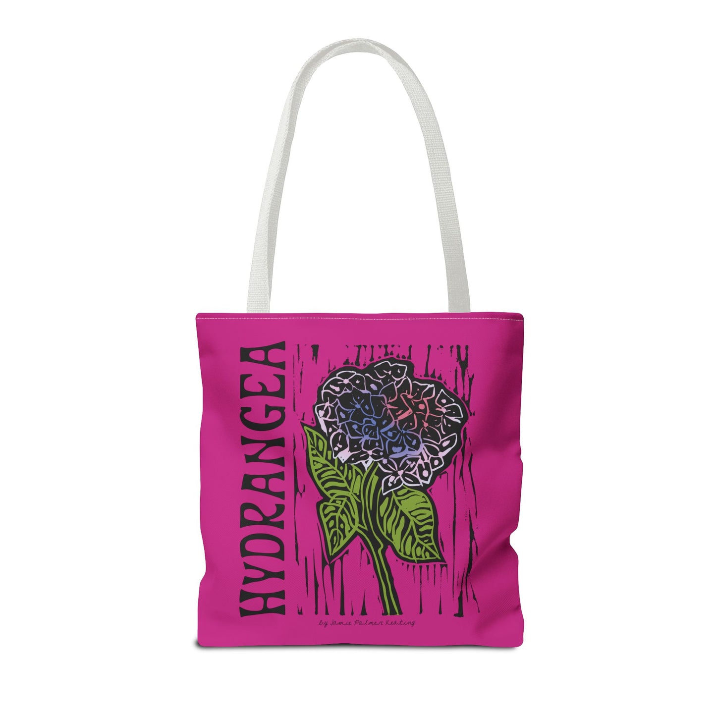 Hydrangea Tote Bag - Floral Design, Perfect for Groceries, Beach, Shopping, Gifts, Eco-Friendly