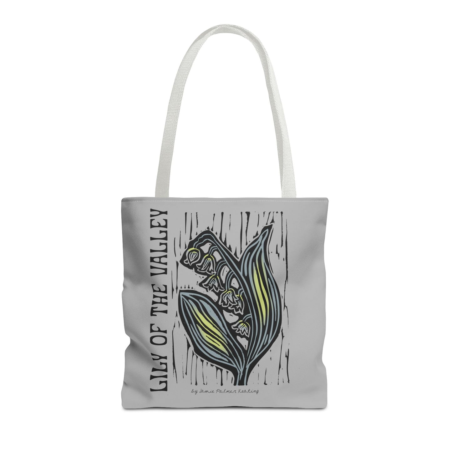 Lily of the Valley Tote Bag | Floral Gift, Eco-Friendly Shopping Bag, Spring Accessory, Nature Lover's Tote, Gardening Bag
