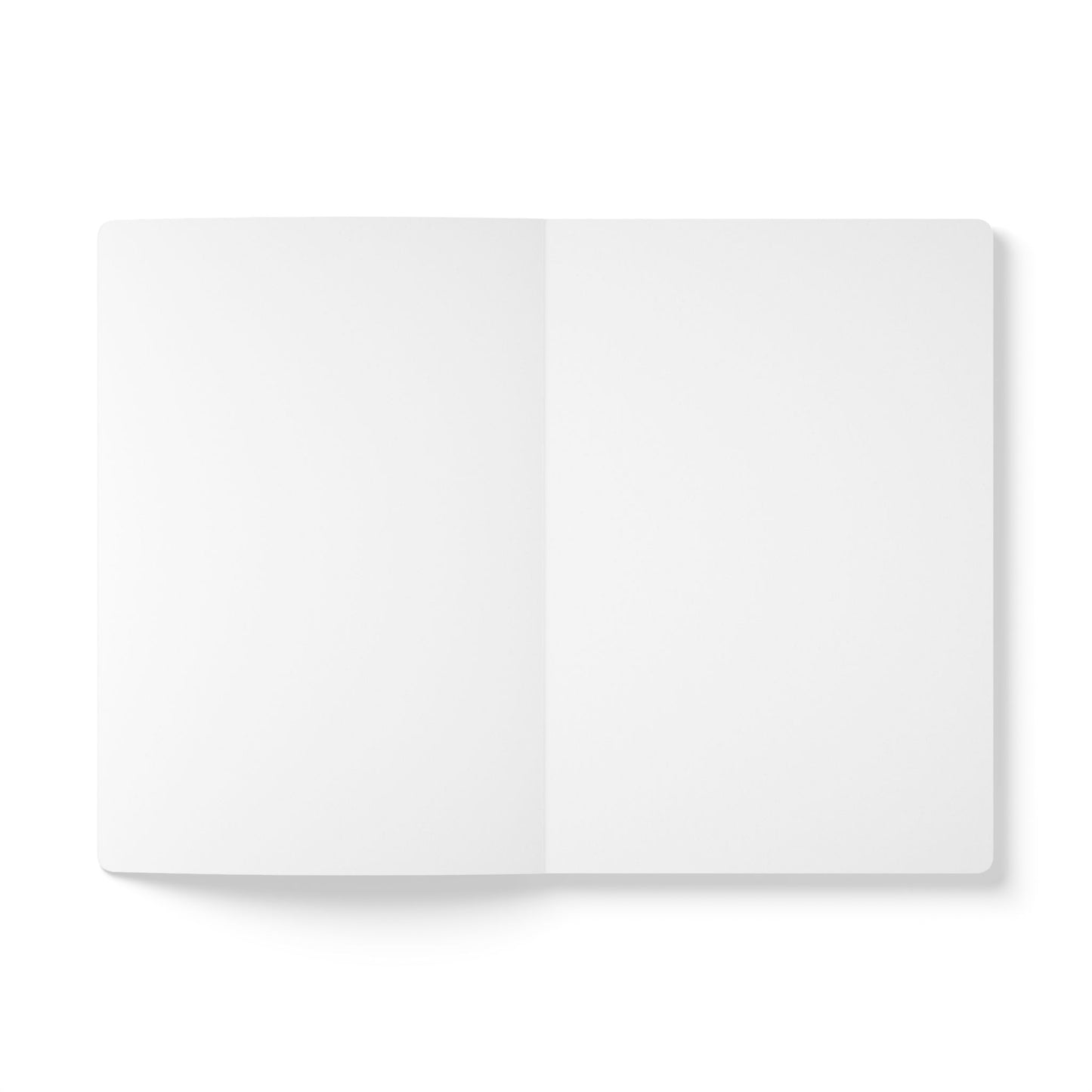 "Just Cause Trouble Comes Visiting" Crow Softcover Journal (blank pages)