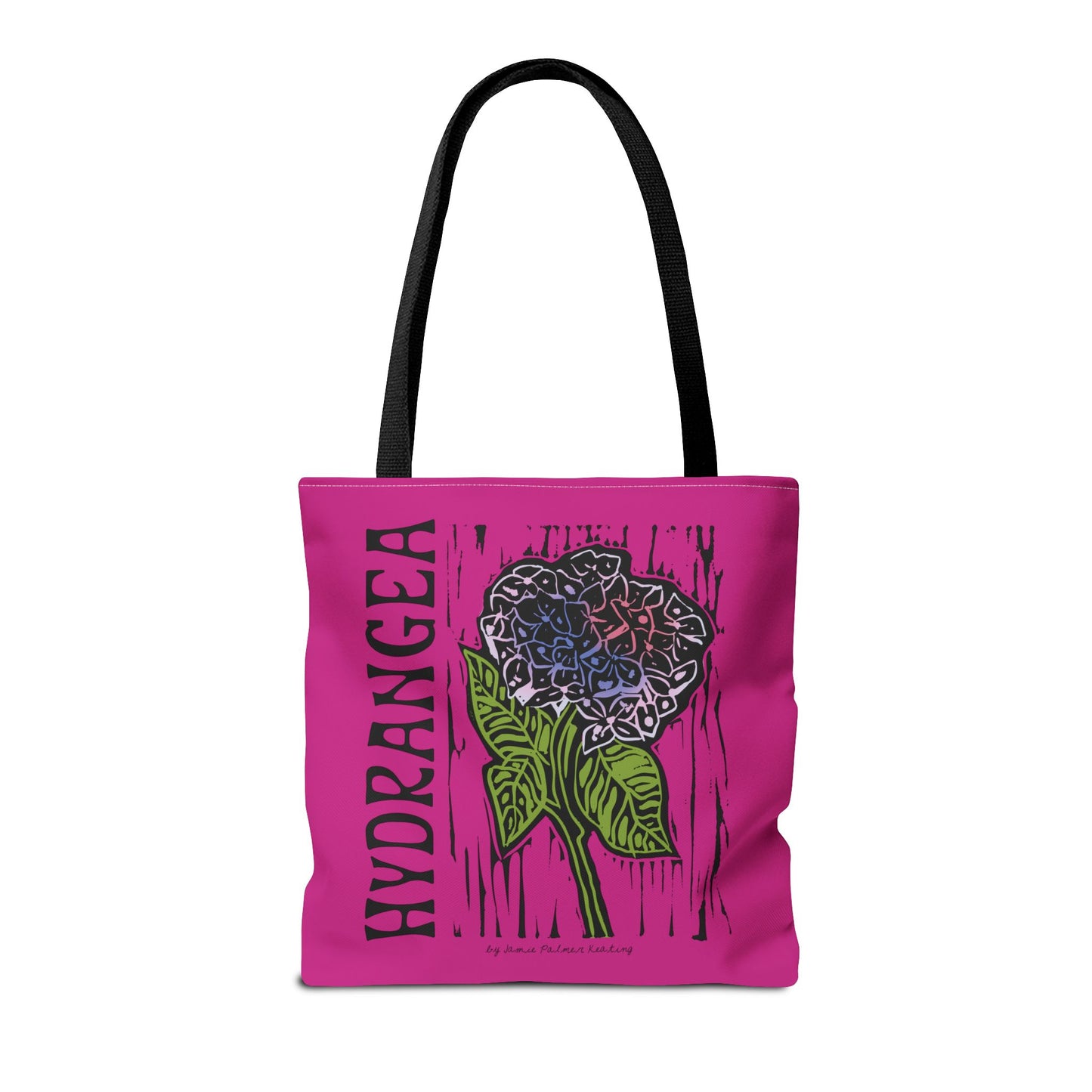 Hydrangea Tote Bag - Floral Design, Perfect for Groceries, Beach, Shopping, Gifts, Eco-Friendly