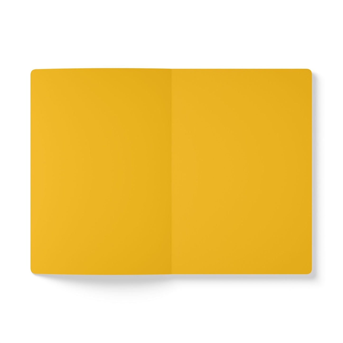 "Let’s Go West" Softcover Journal (blank pages), yellow