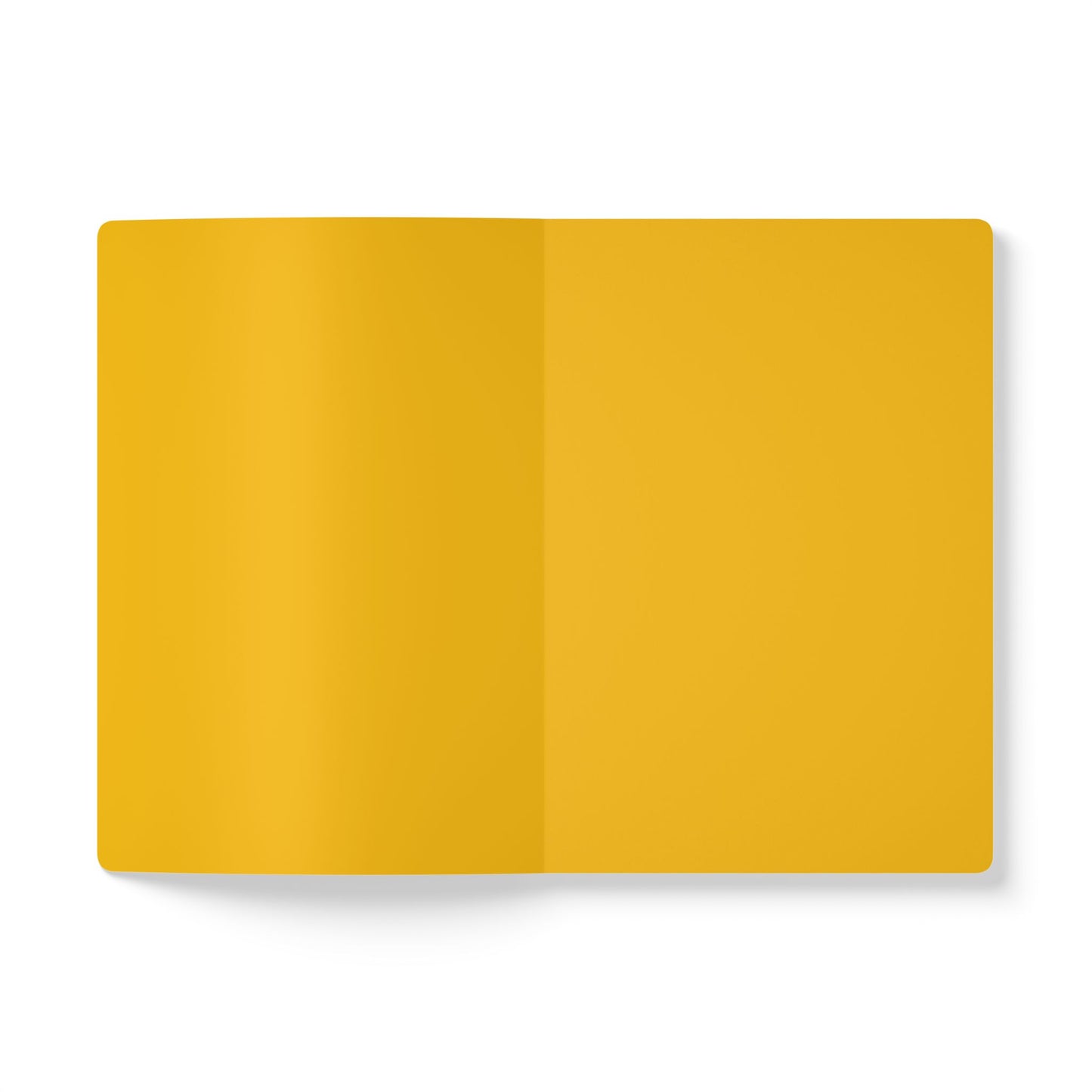 "Let’s Go West" Softcover Journal (blank pages), yellow