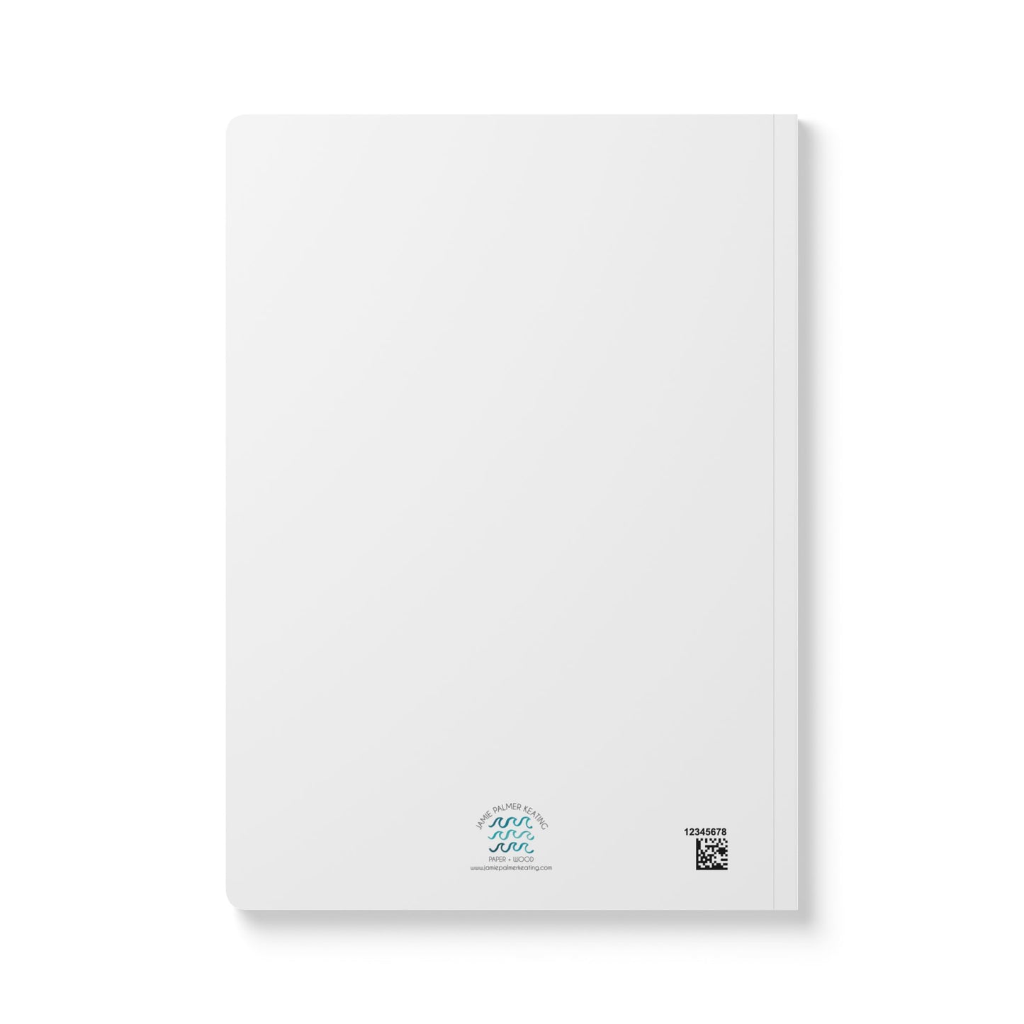 "Just Cause Trouble Comes Visiting" Crow Softcover Journal (blank pages)