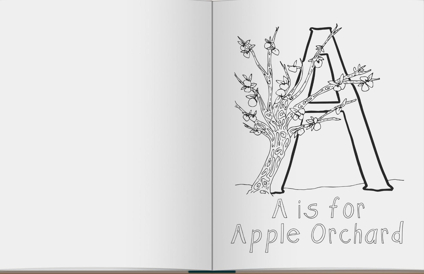 A New England Alphabet Coloring Book