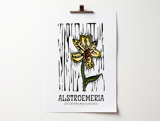 Alstroemeria: Bold Floral Print