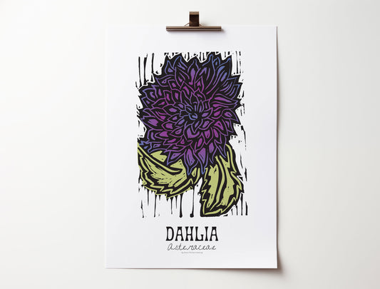 Dahlia: Bold Floral Print
