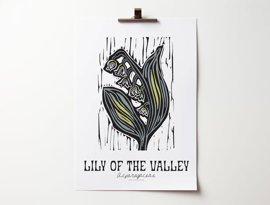 Lily of the Valley: Bold Floral Print