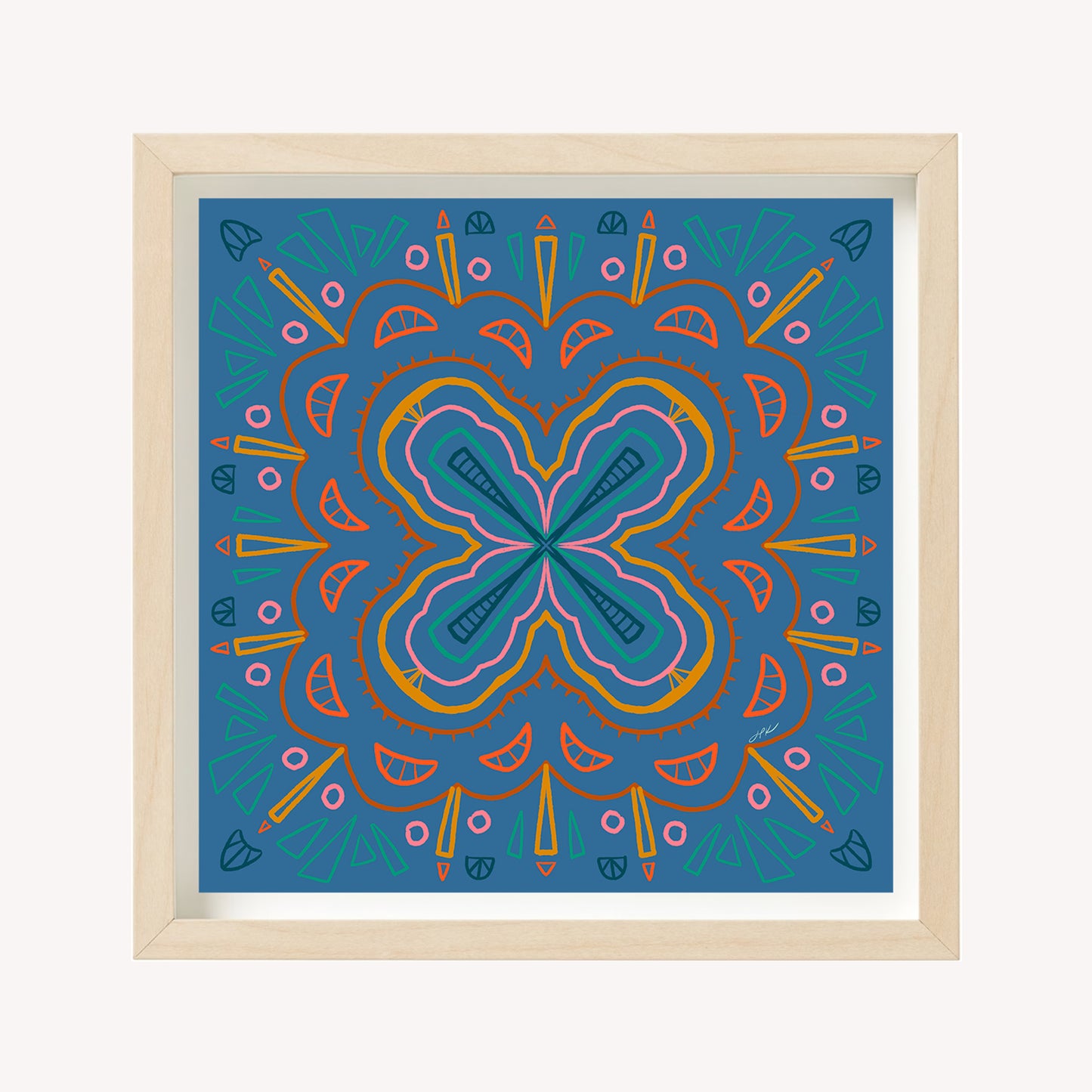 These zen mandalas are illustrated with soothing colors to create calm and balance.