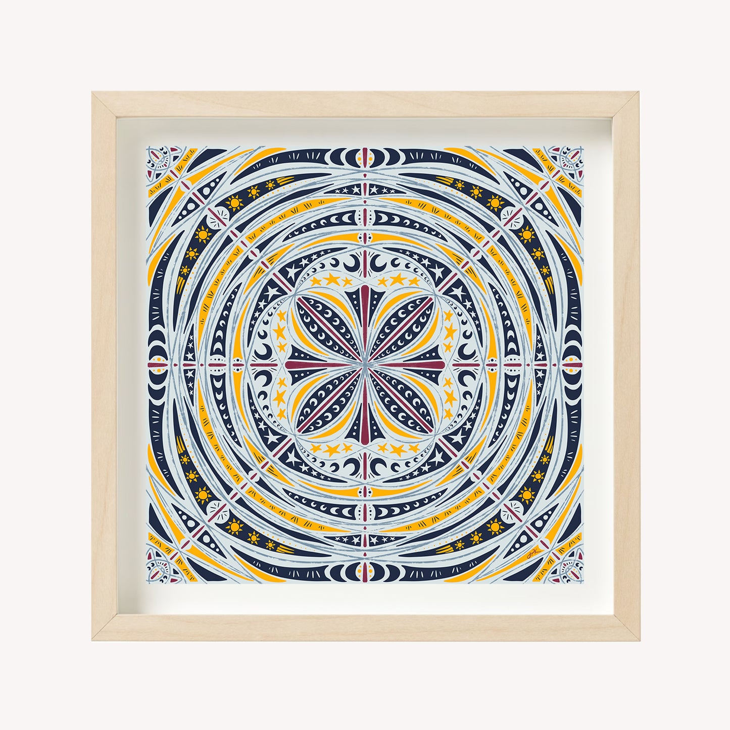 These zen mandalas are illustrated with soothing colors to create calm and balance.