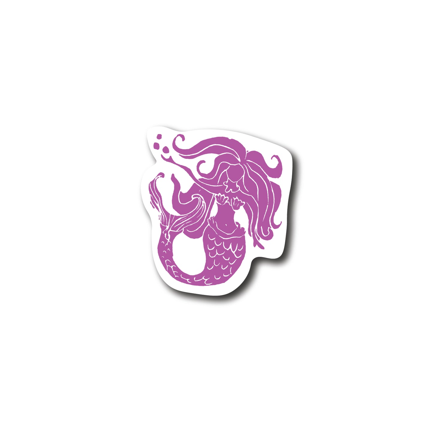 Mermaid vinyl sticker