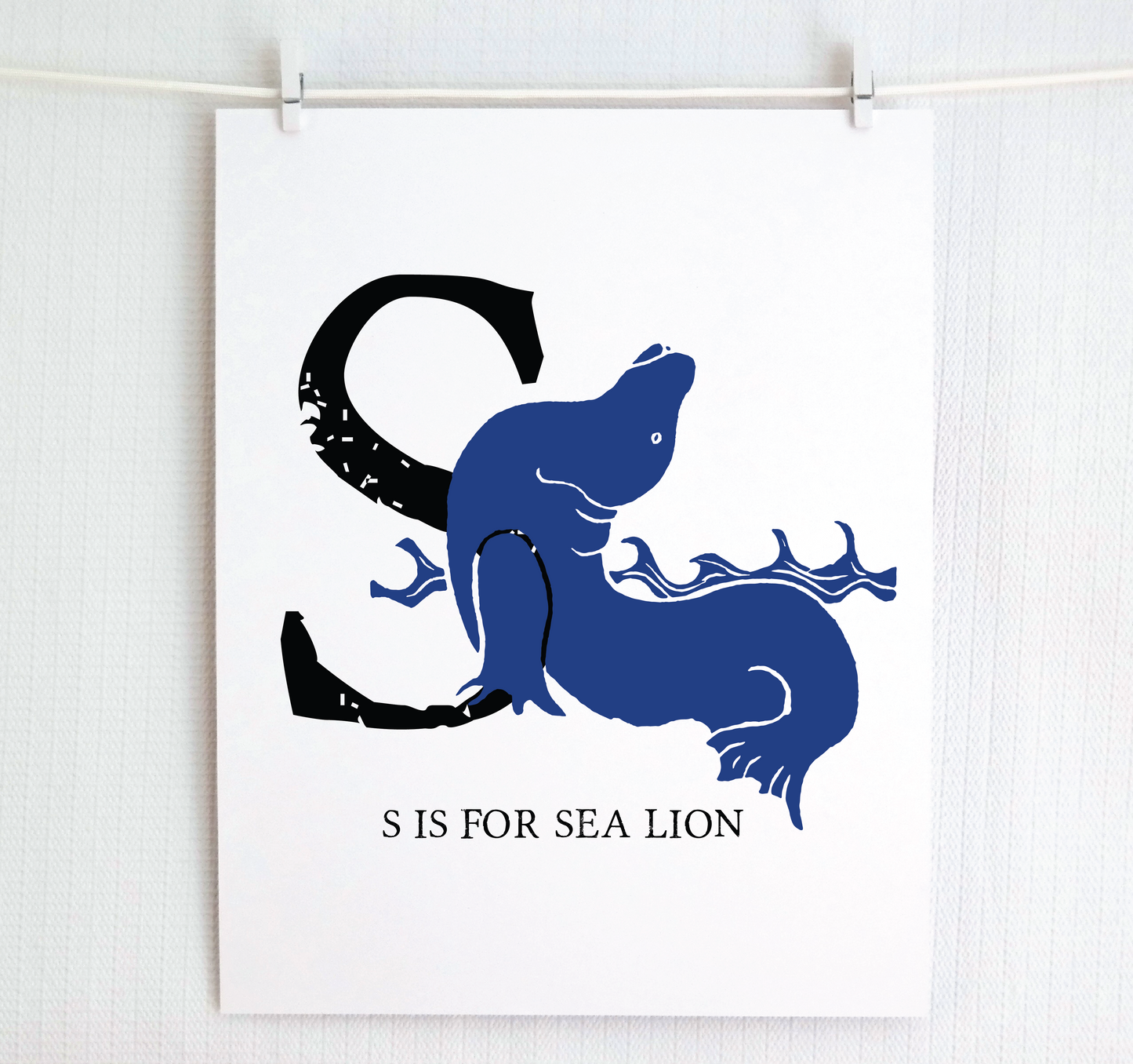 S is for Sea Lion