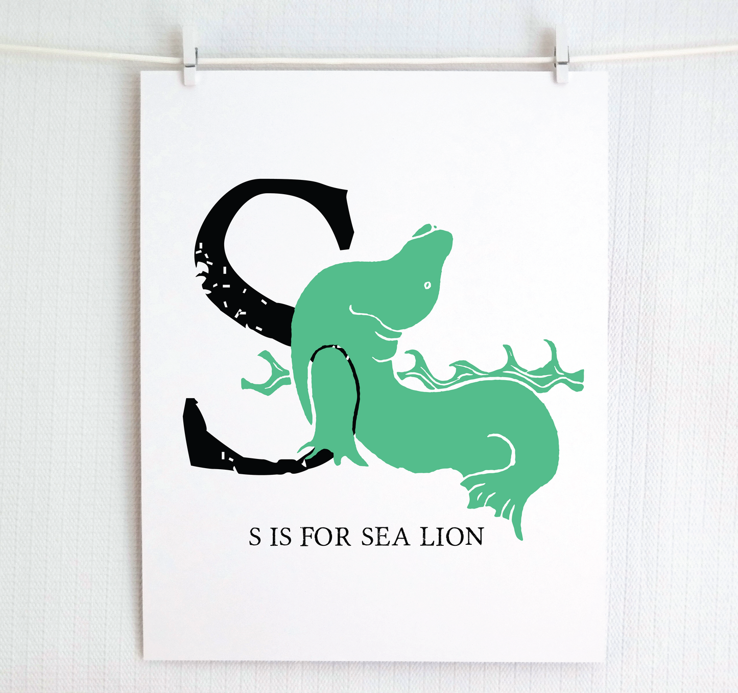 S is for Sea Lion