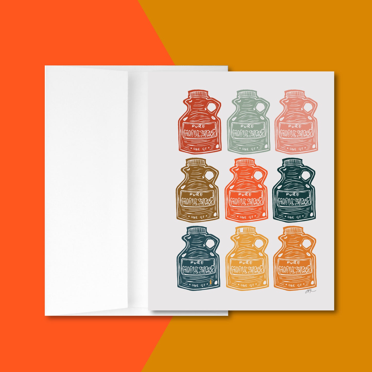 Deeelicious: Pack of 10 Folded Cards (standard envelopes) (US & CA)
