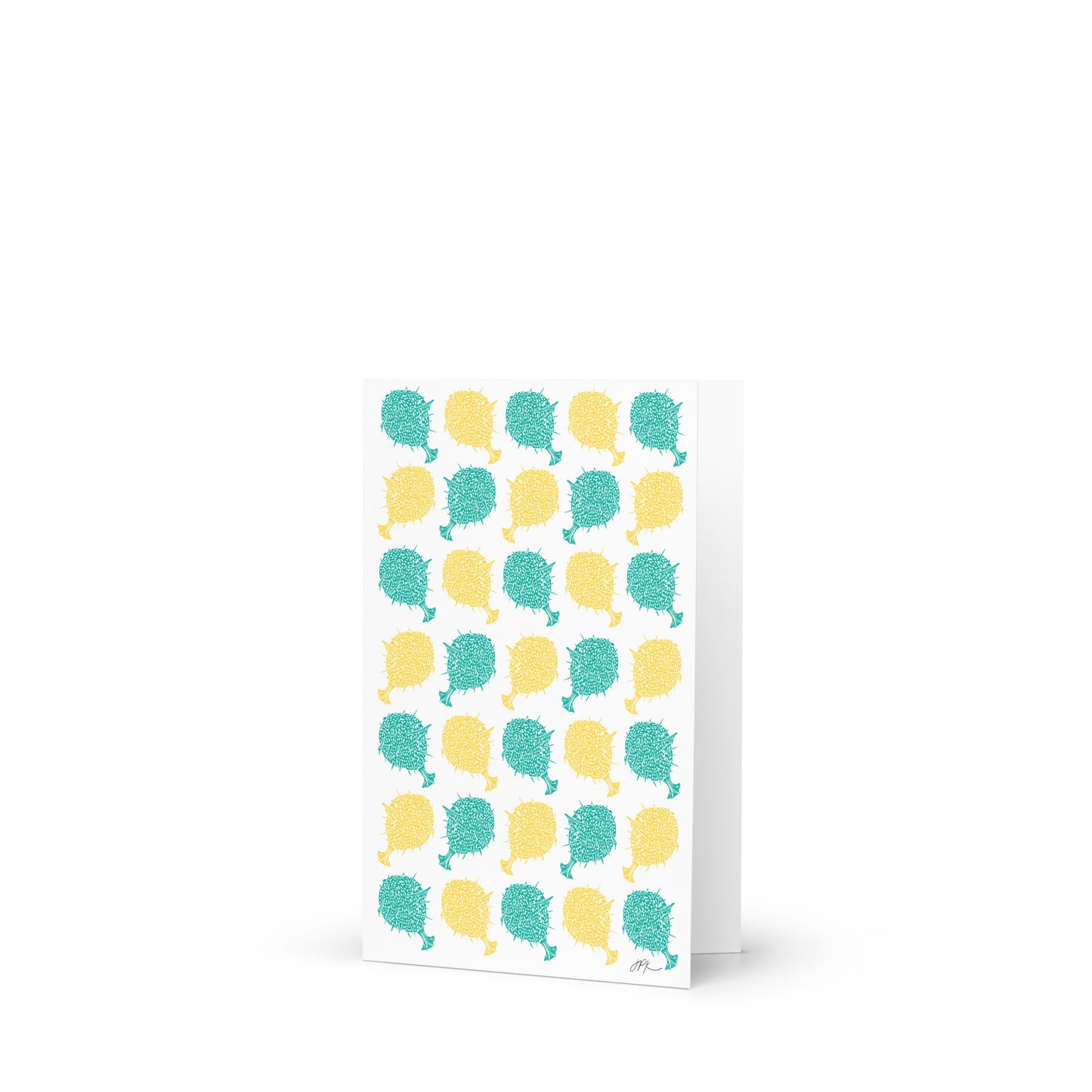 Balloon Fish Greeting Card