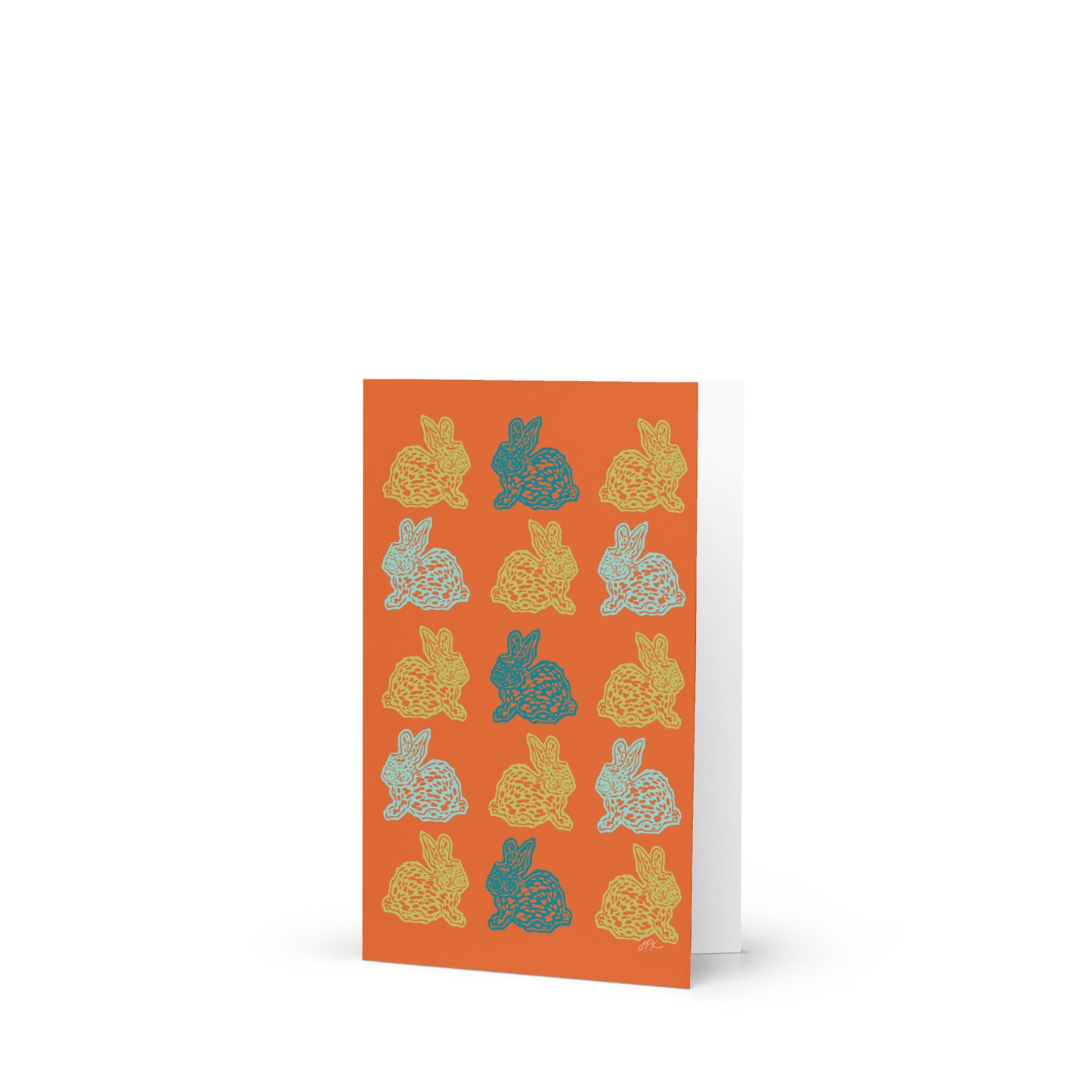 Funny Bunny Greeting Card