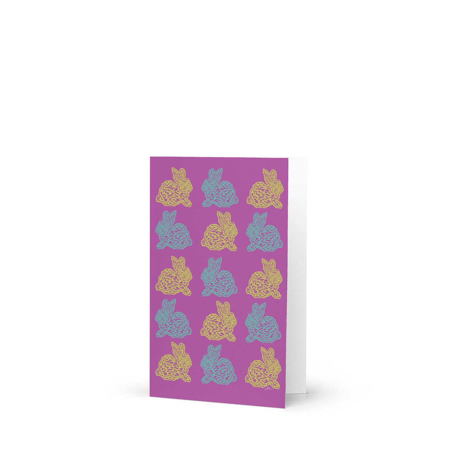 Funny Bunny Greeting Card