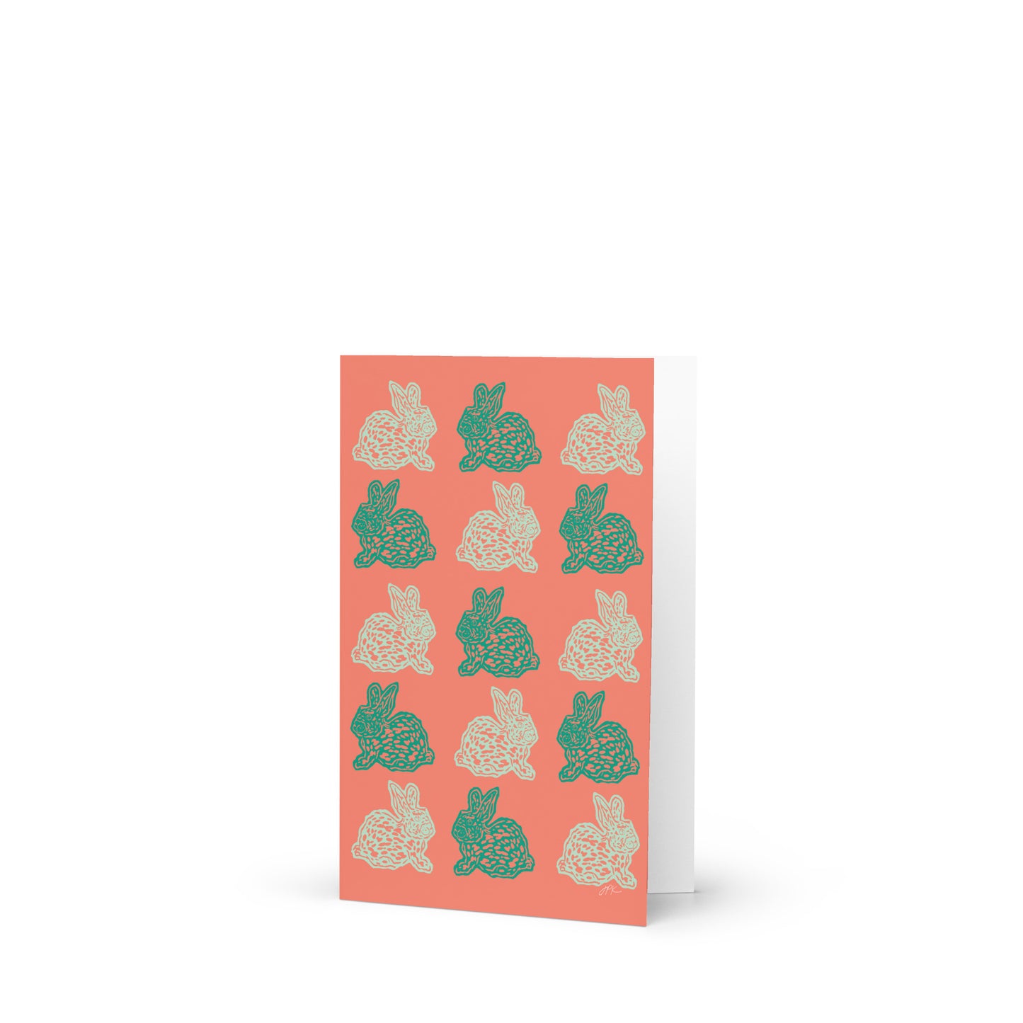 Funny Bunny Greeting Card