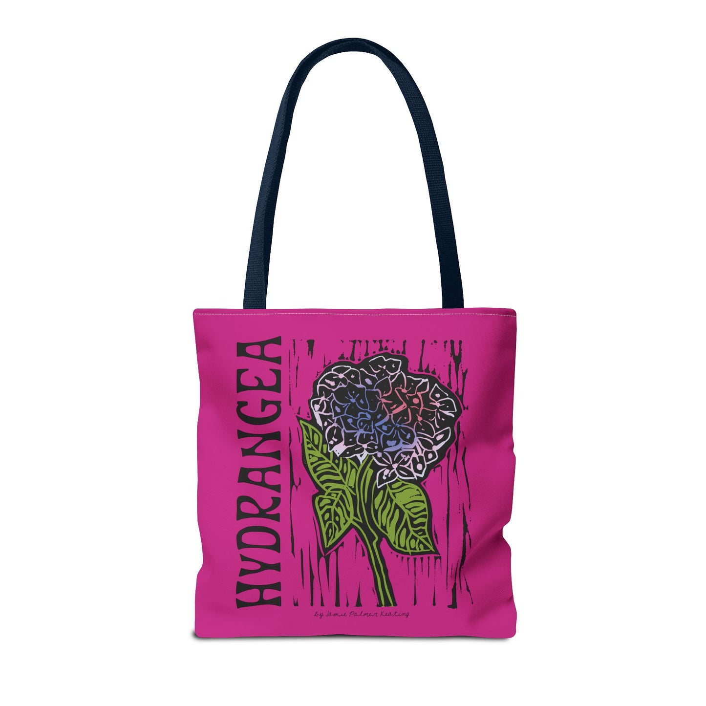 Hydrangea Tote Bag - Floral Design, Perfect for Groceries, Beach, Shopping, Gifts, Eco-Friendly