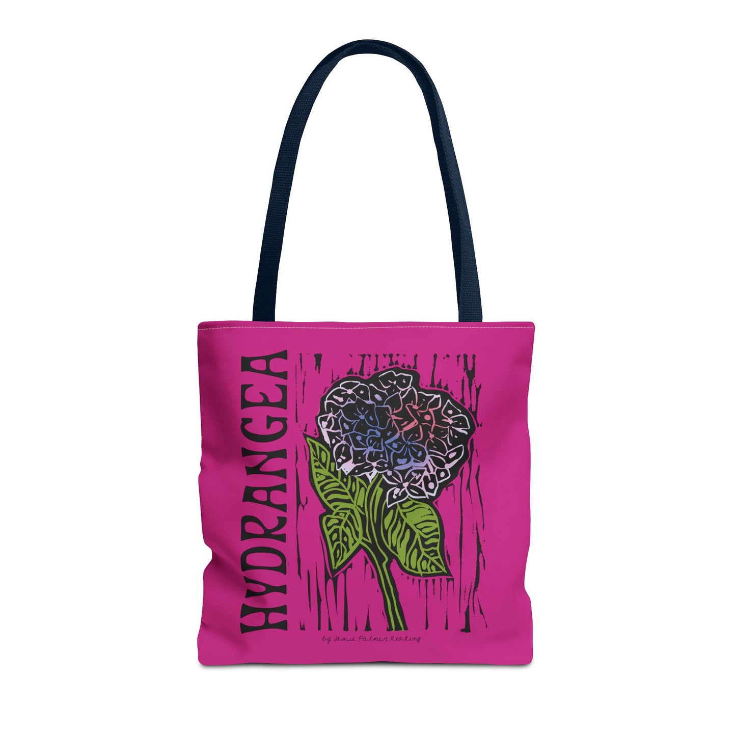 Hydrangea Tote Bag - Floral Design, Perfect for Groceries, Beach, Shopping, Gifts, Eco-Friendly