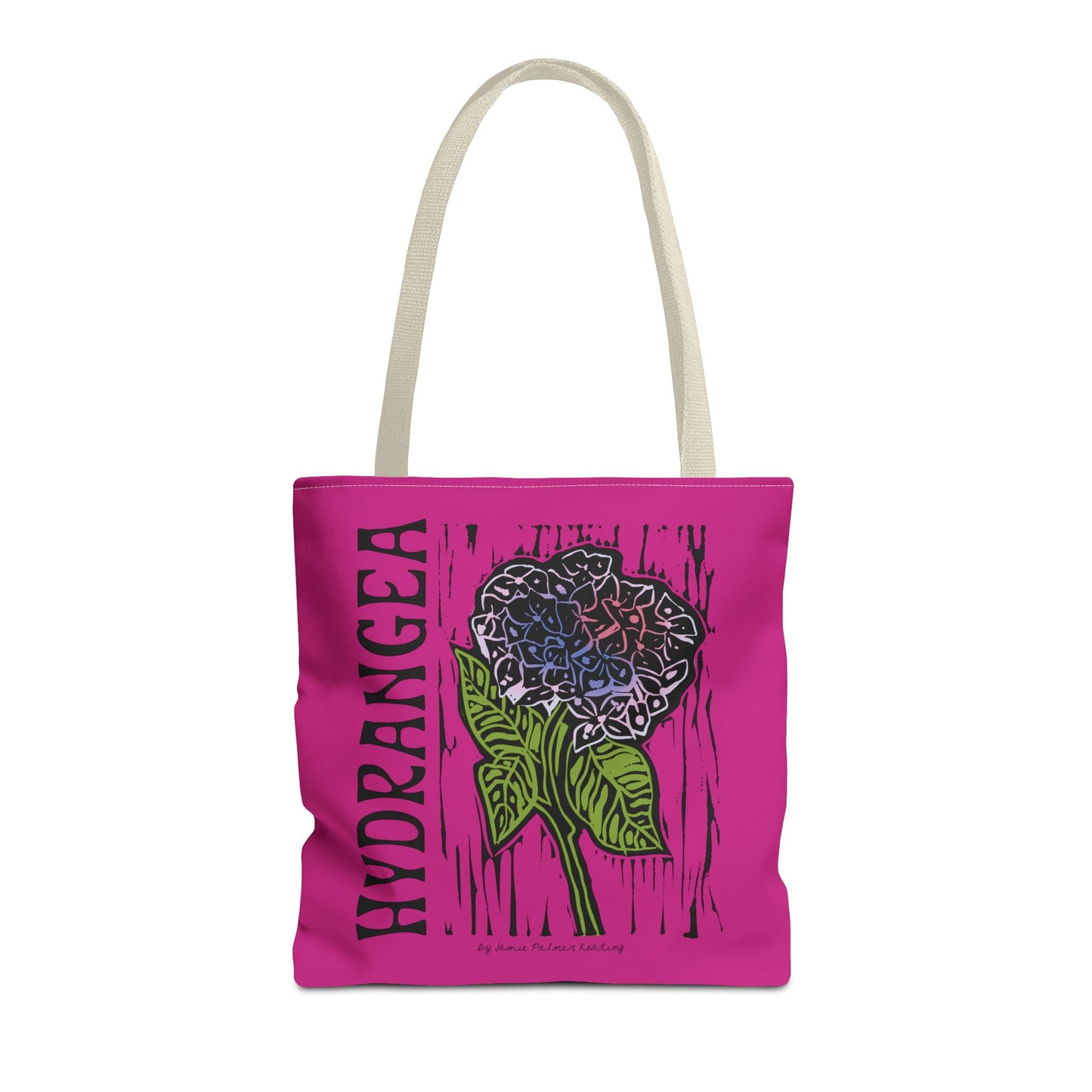 Hydrangea Tote Bag - Floral Design, Perfect for Groceries, Beach, Shopping, Gifts, Eco-Friendly