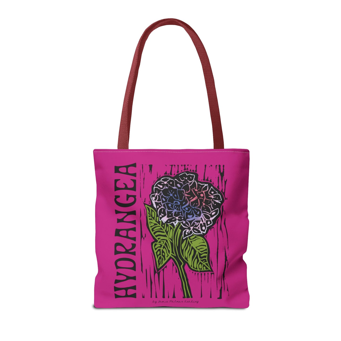 Hydrangea Tote Bag - Floral Design, Perfect for Groceries, Beach, Shopping, Gifts, Eco-Friendly