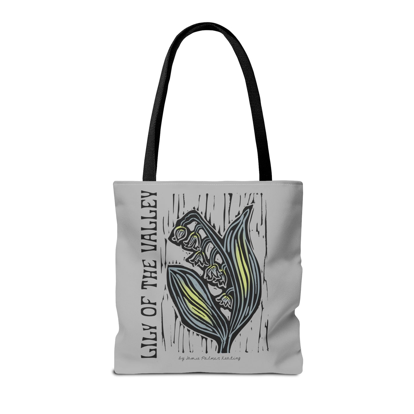 Lily of the Valley Tote Bag | Floral Gift, Eco-Friendly Shopping Bag, Spring Accessory, Nature Lover's Tote, Gardening Bag