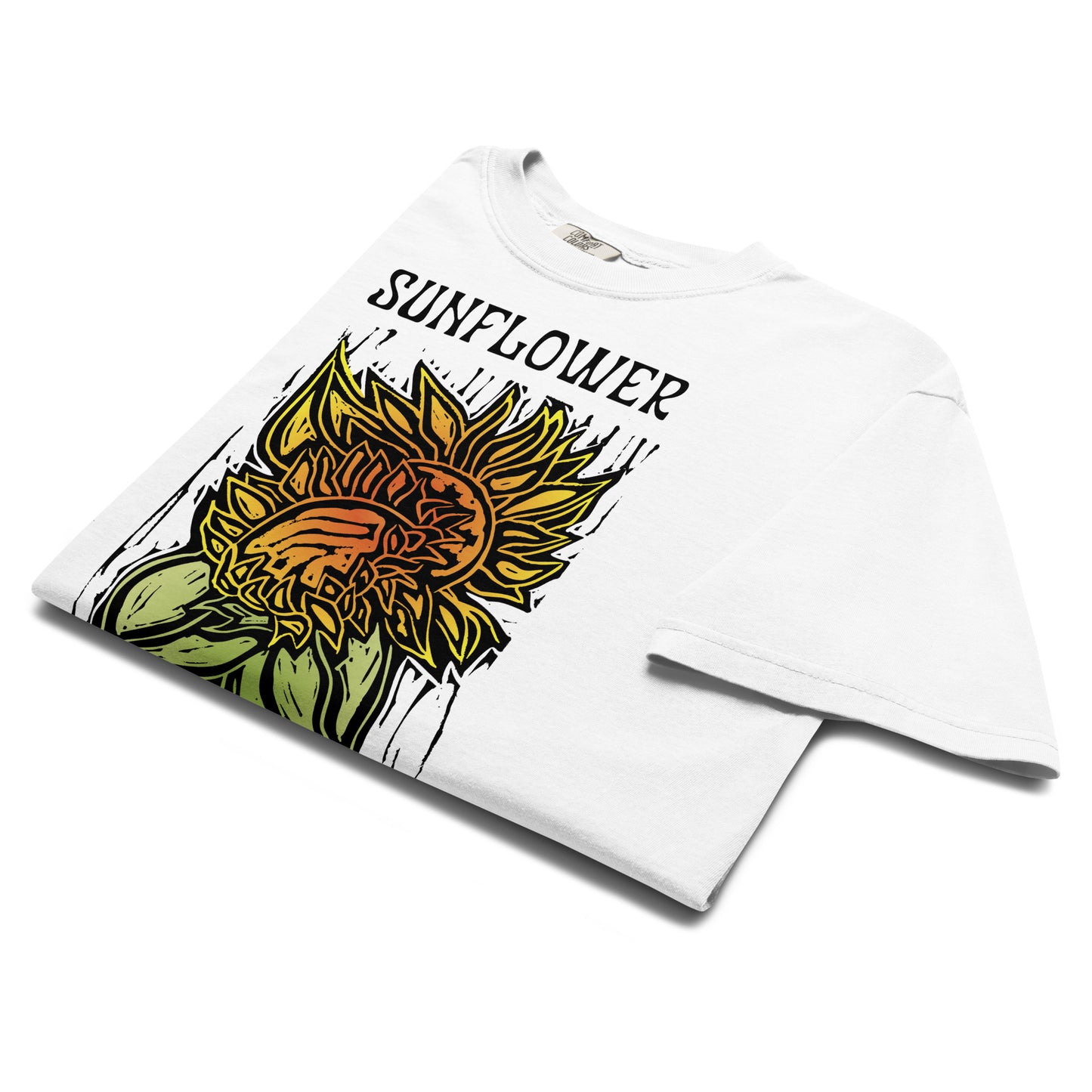 SUNFLOWER: Unisex garment-dyed heavyweight t-shirt