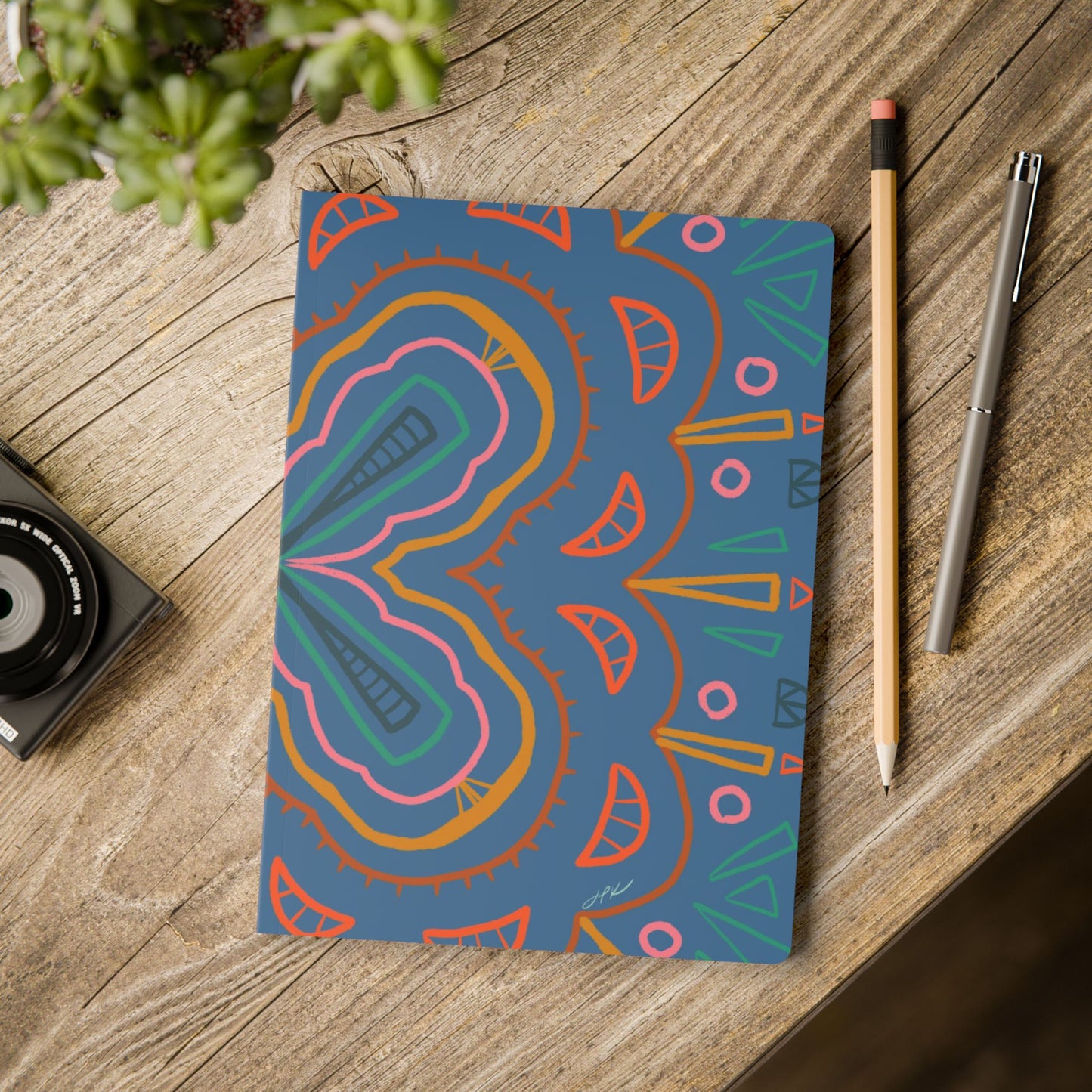 It’s a Vibe Mandala Softcover Journal (blank pages)