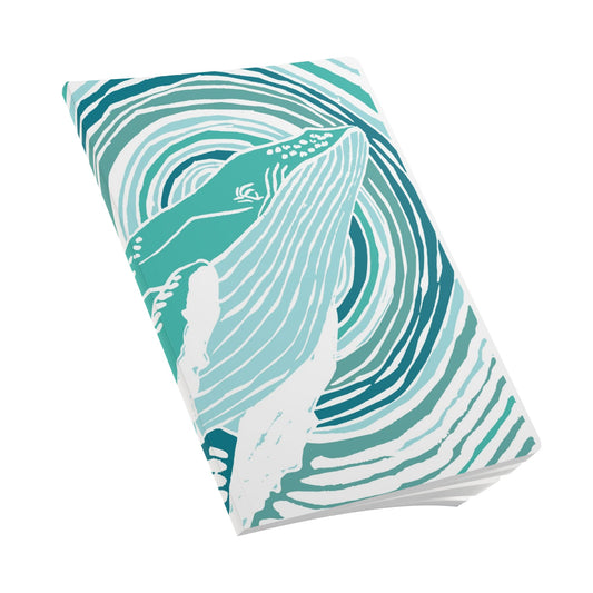 Humpback Whale Softcover Journal (blank pages)