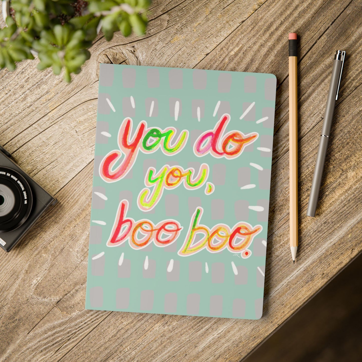 You Do You, Boo Boo Softcover Journal (blank pages)