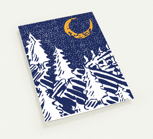 Winter Night (Pack of 10 Greeting Cards)