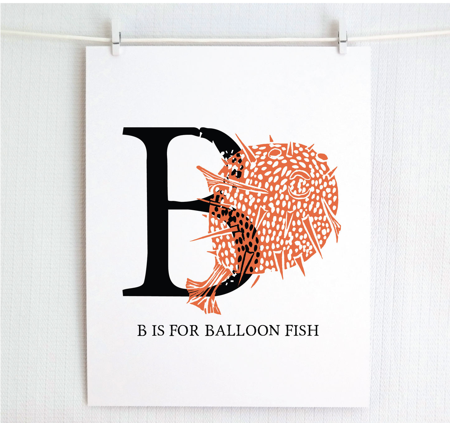 B is for Balloon Fish