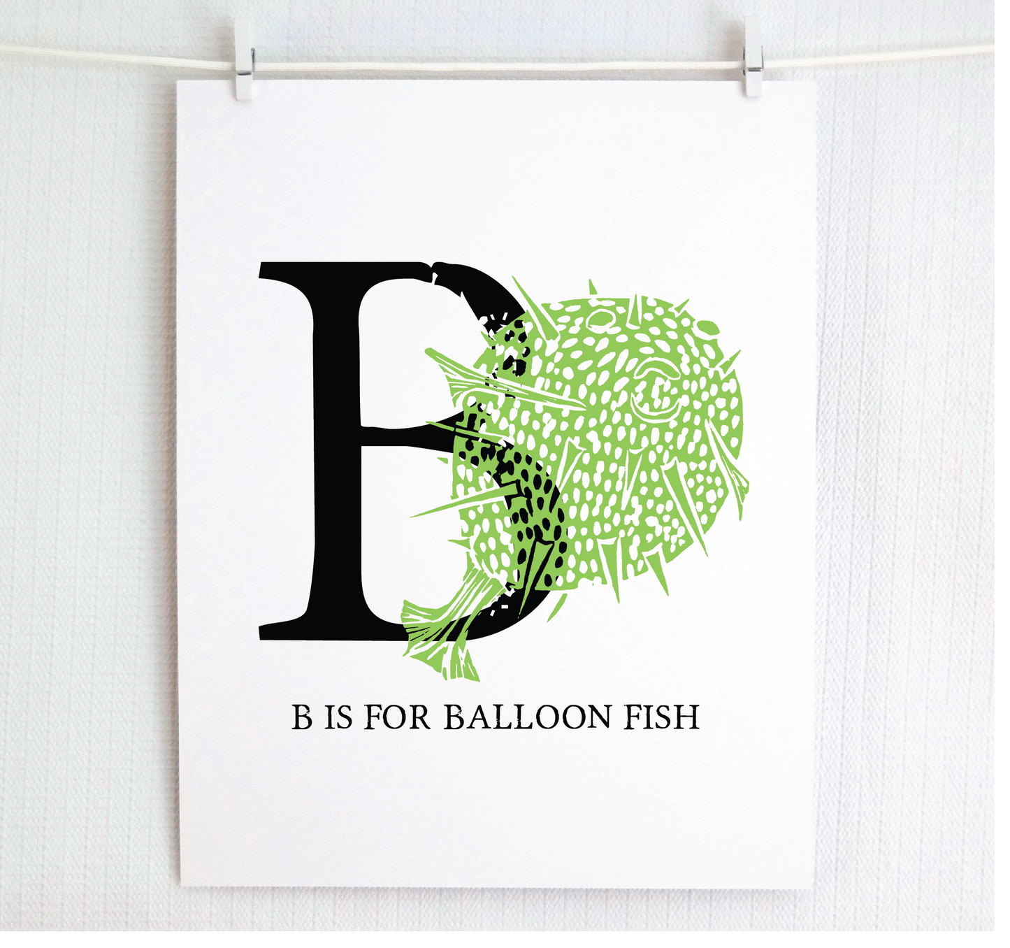 B is for Balloon Fish