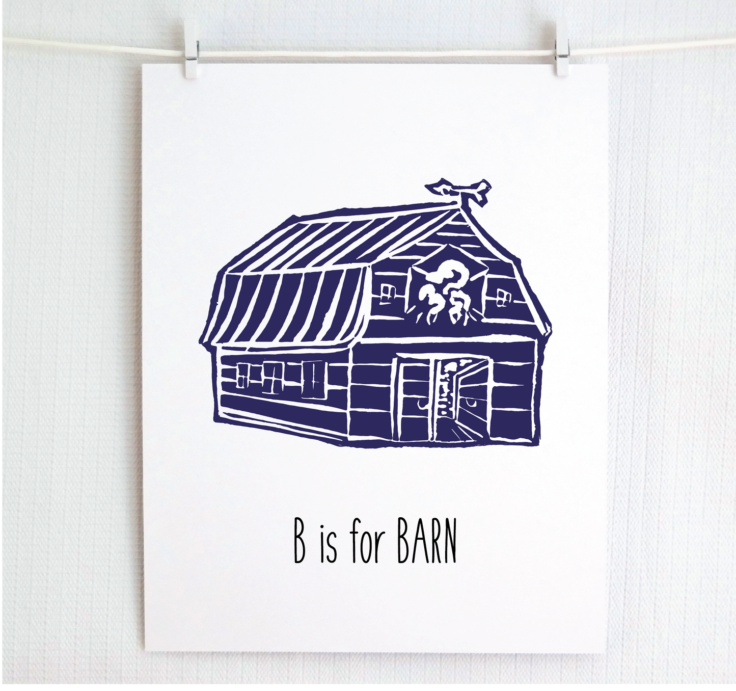 B is for Barn