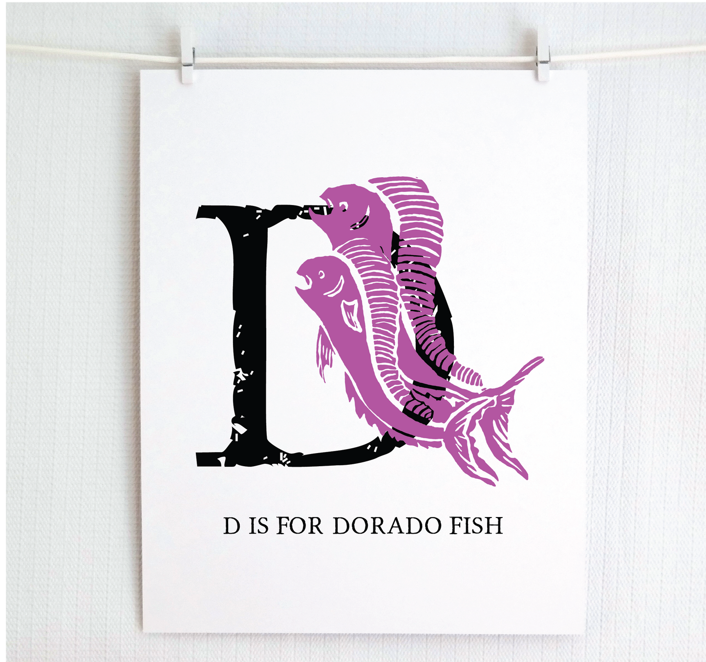 D is for Dorado Fish