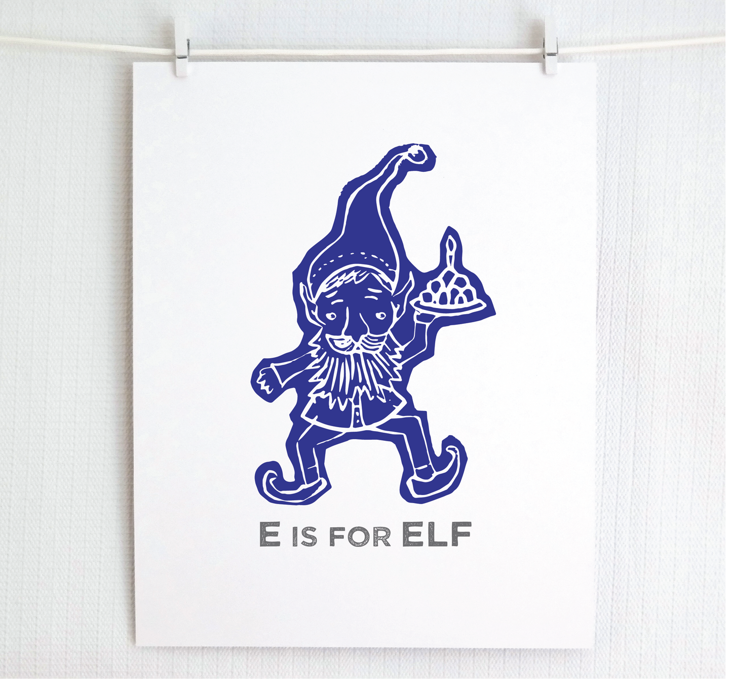 E is for Elf