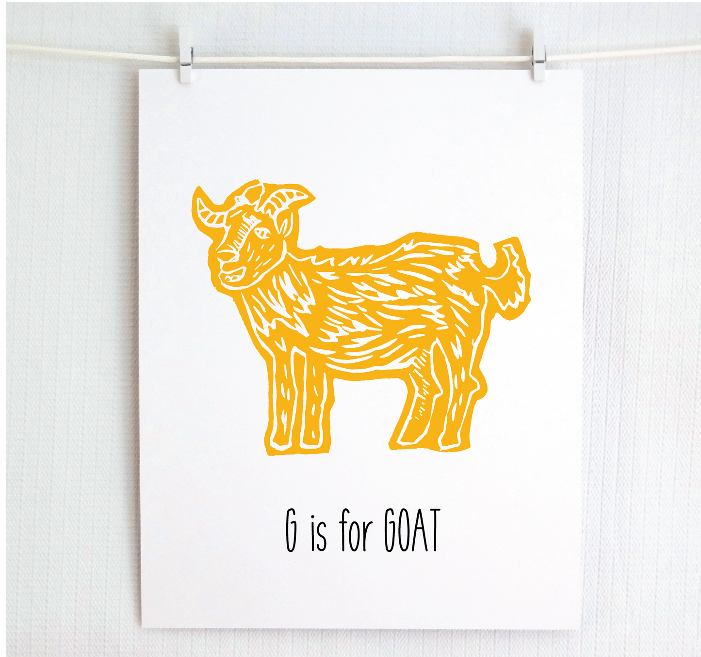 G is for Goat