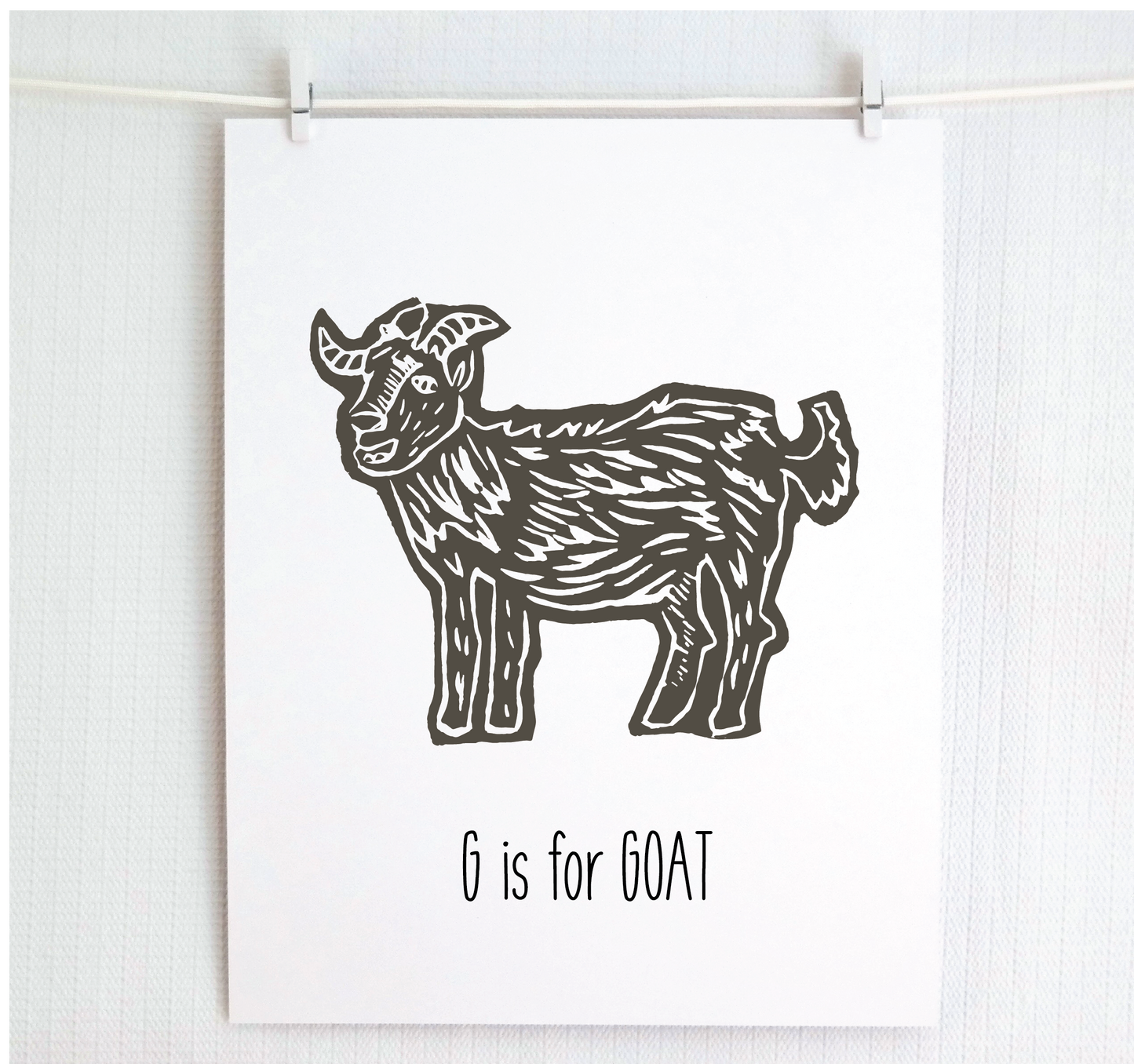 G is for Goat