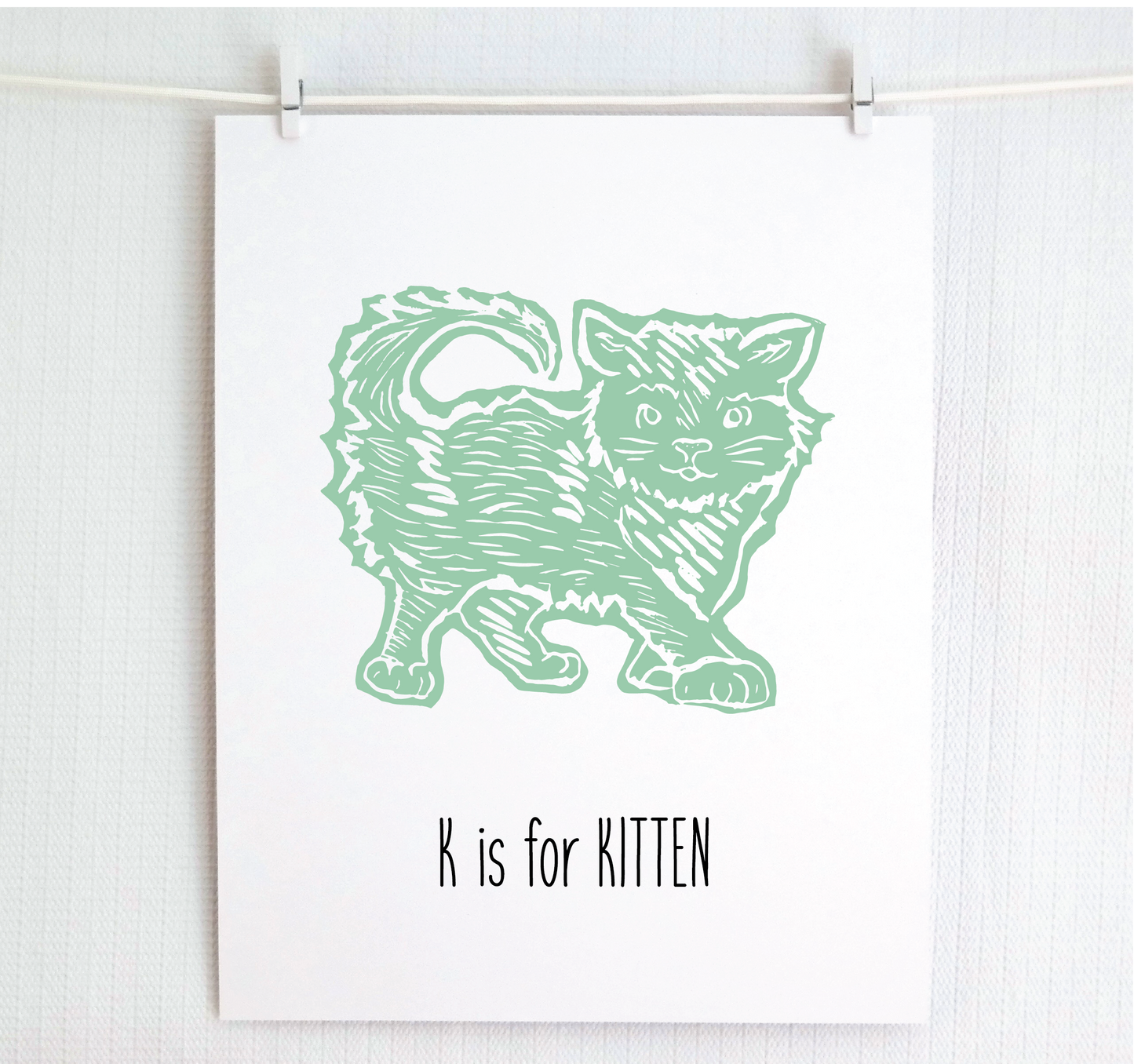 K is for Kitten