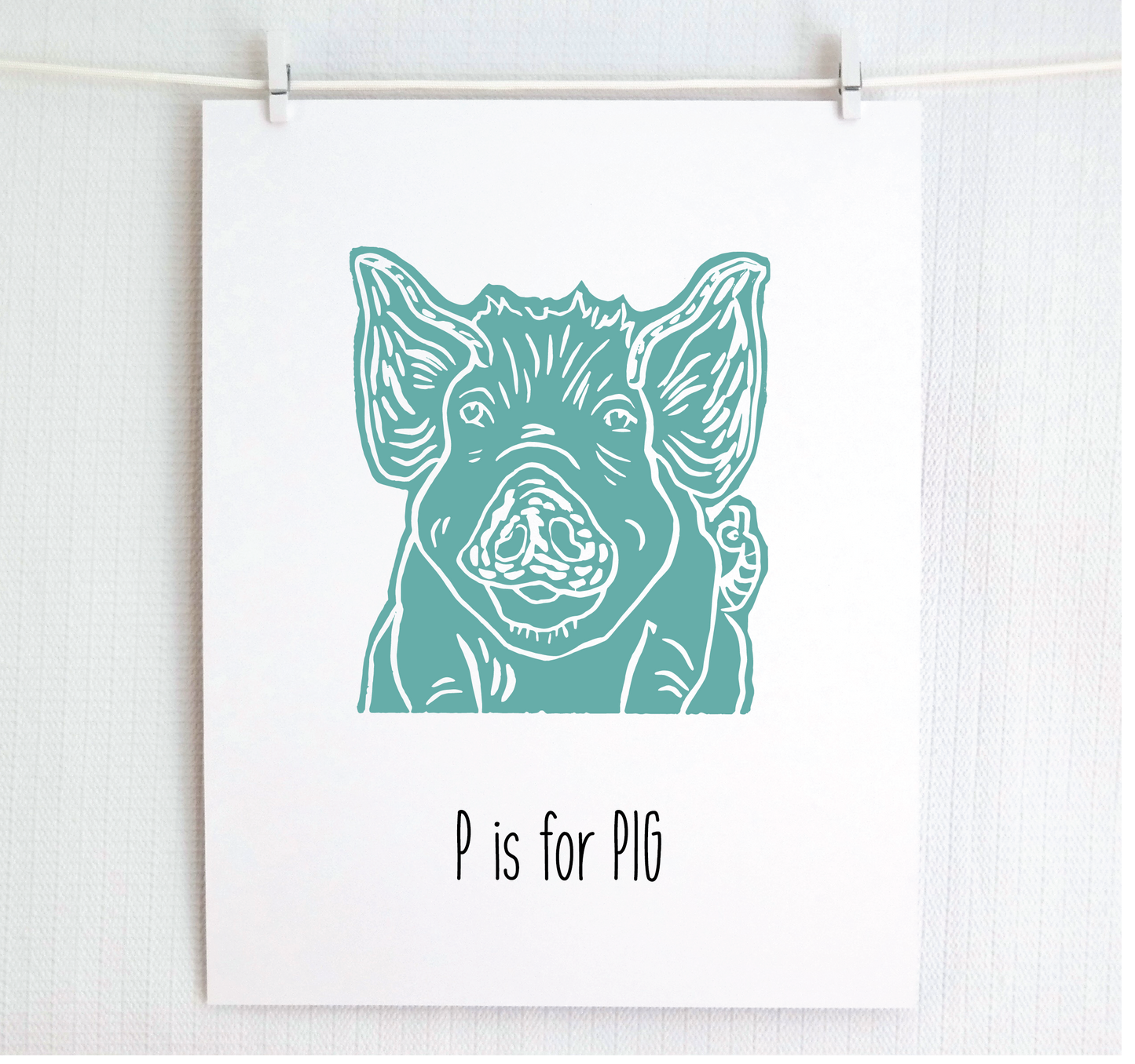 P is for Pig