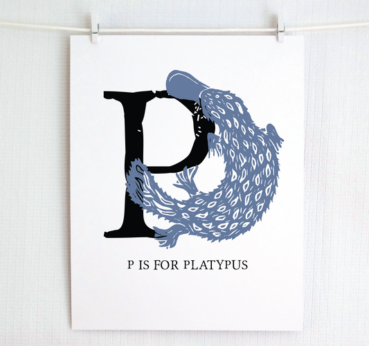 P is for Platypus