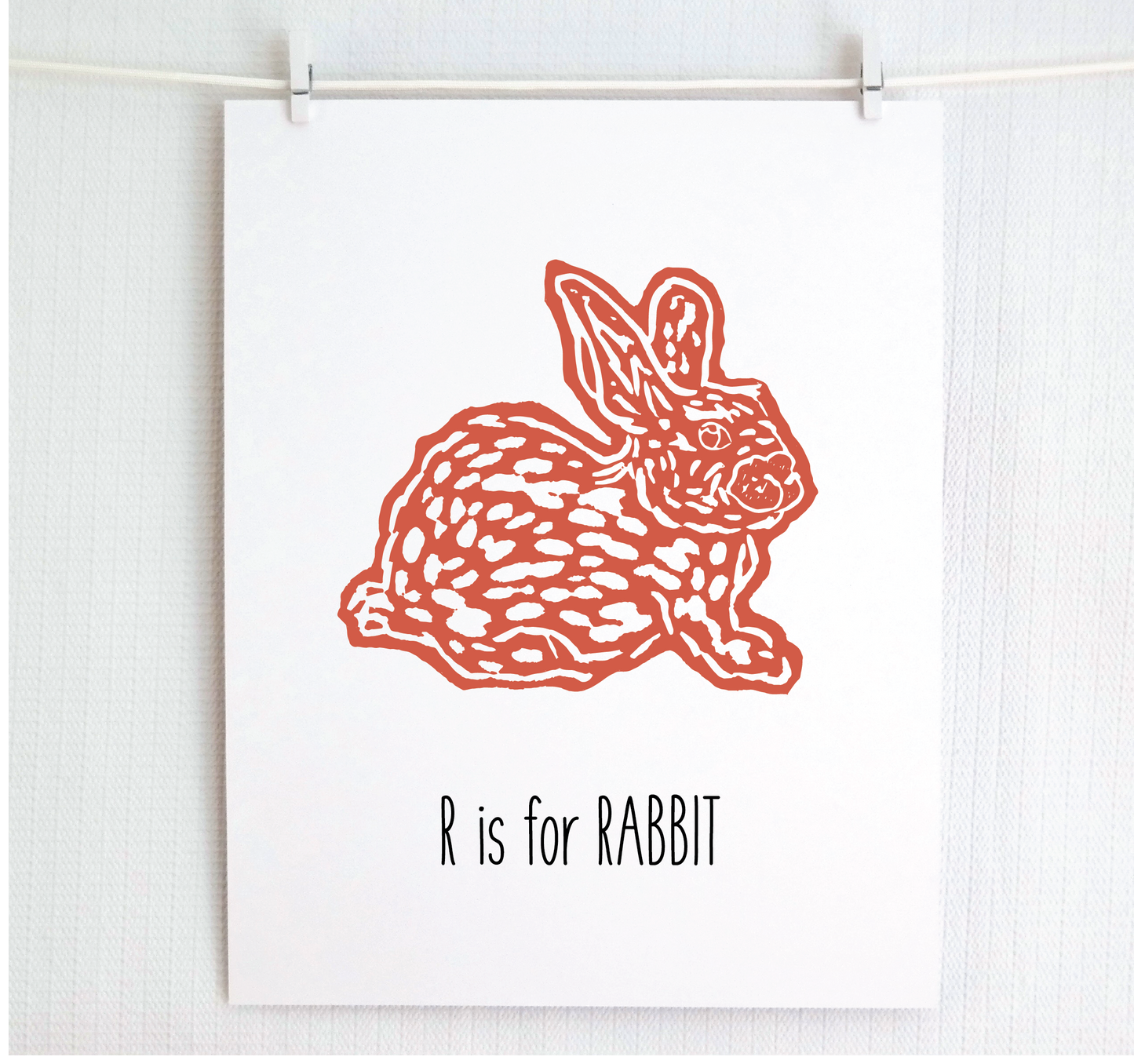 R is for Rabbit