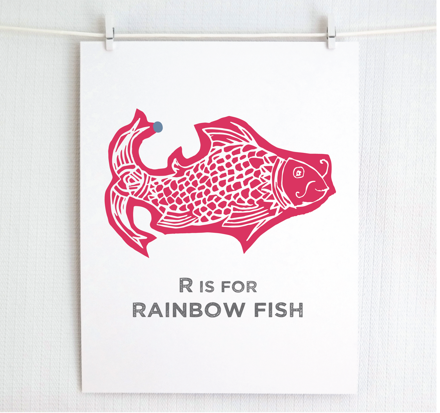 R is for Rainbow Fish