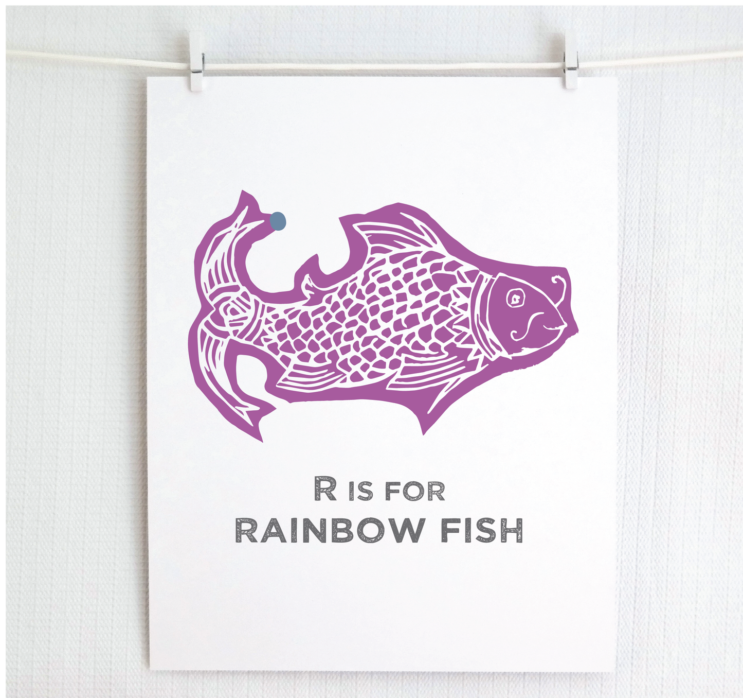 R is for Rainbow Fish