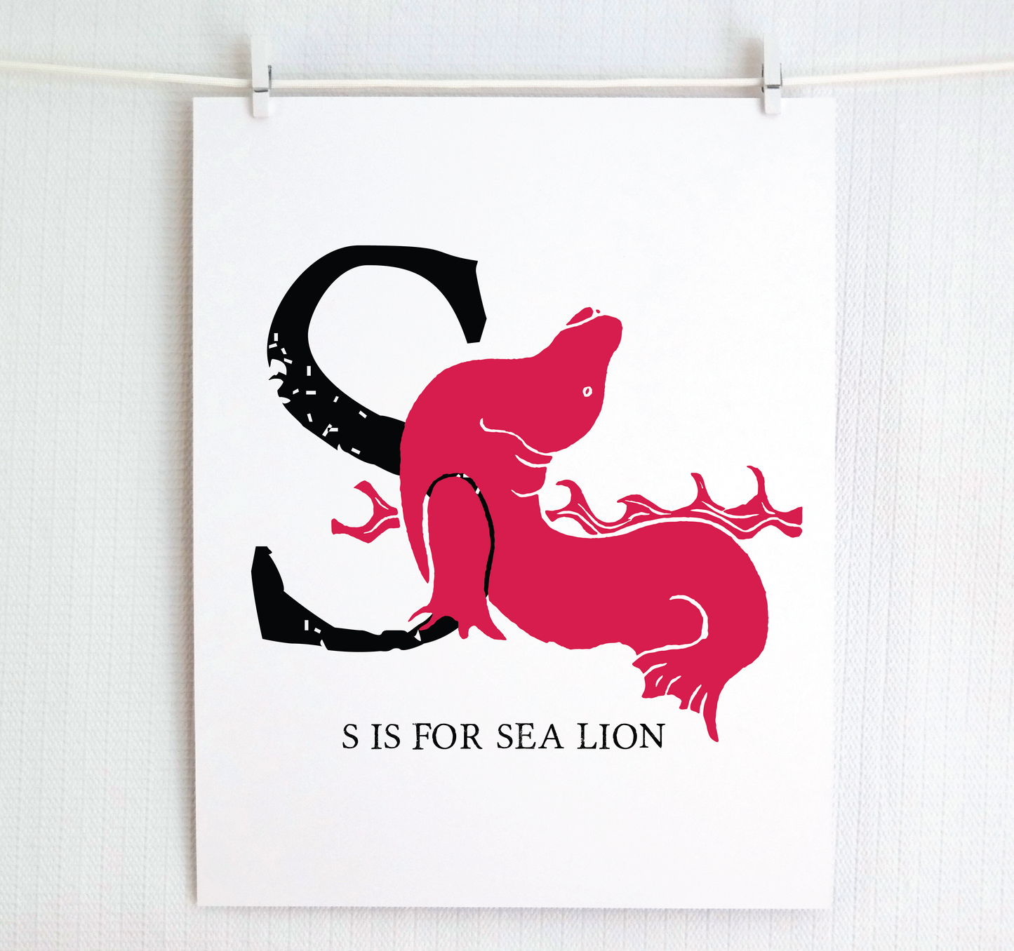 S is for Sea Lion