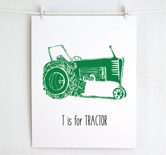 T is for Tractor