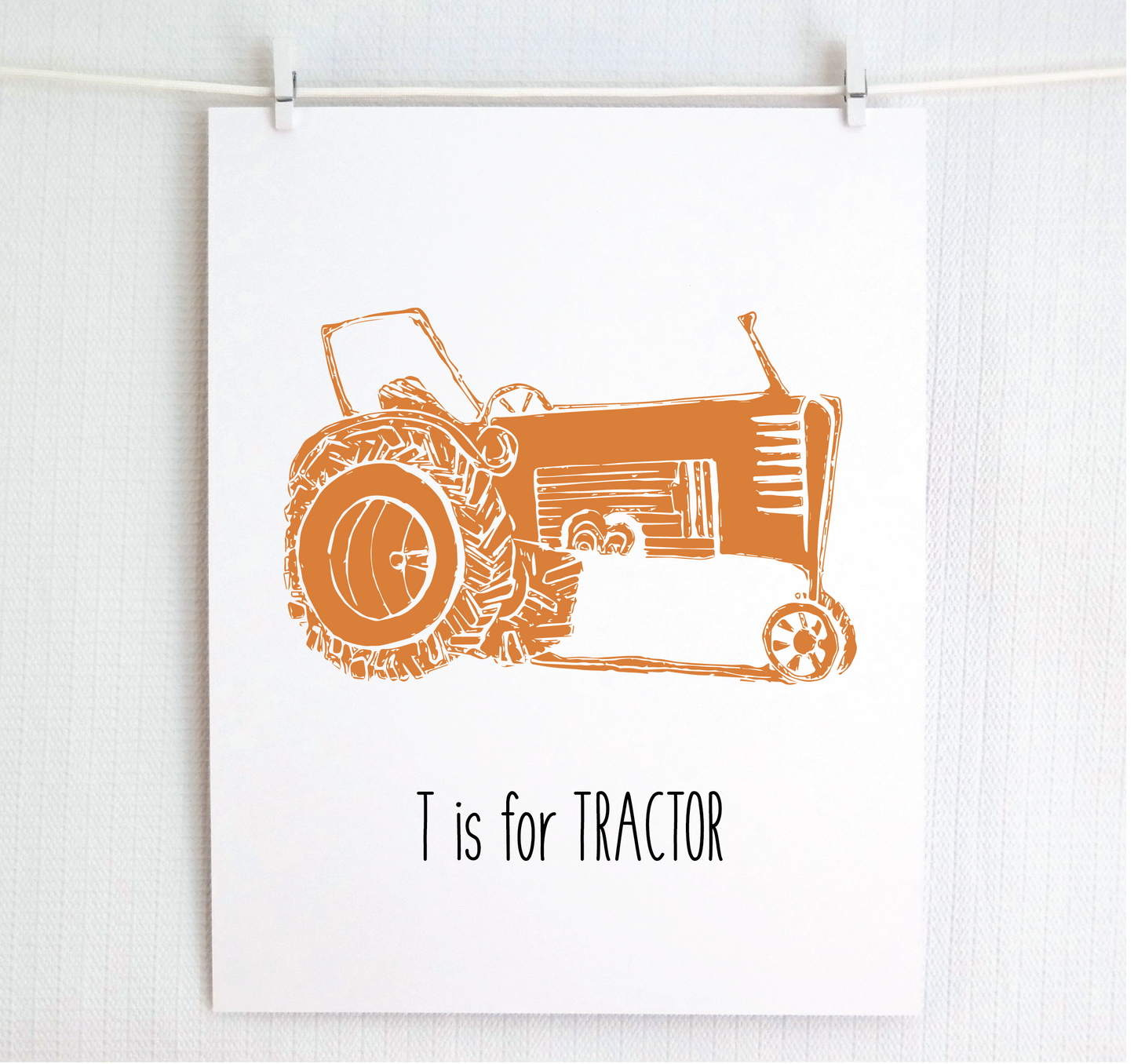 T is for Tractor