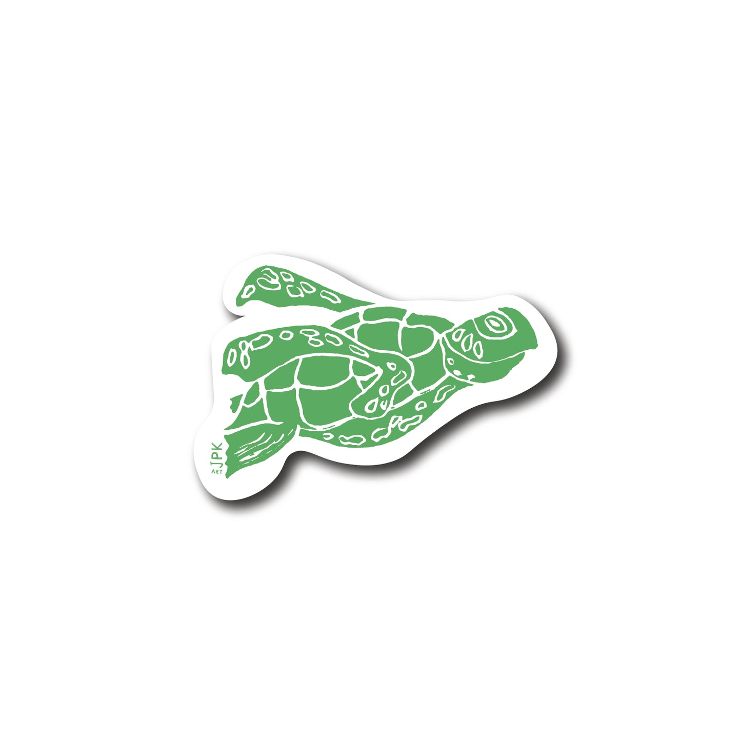 Turtle vinyl sticker