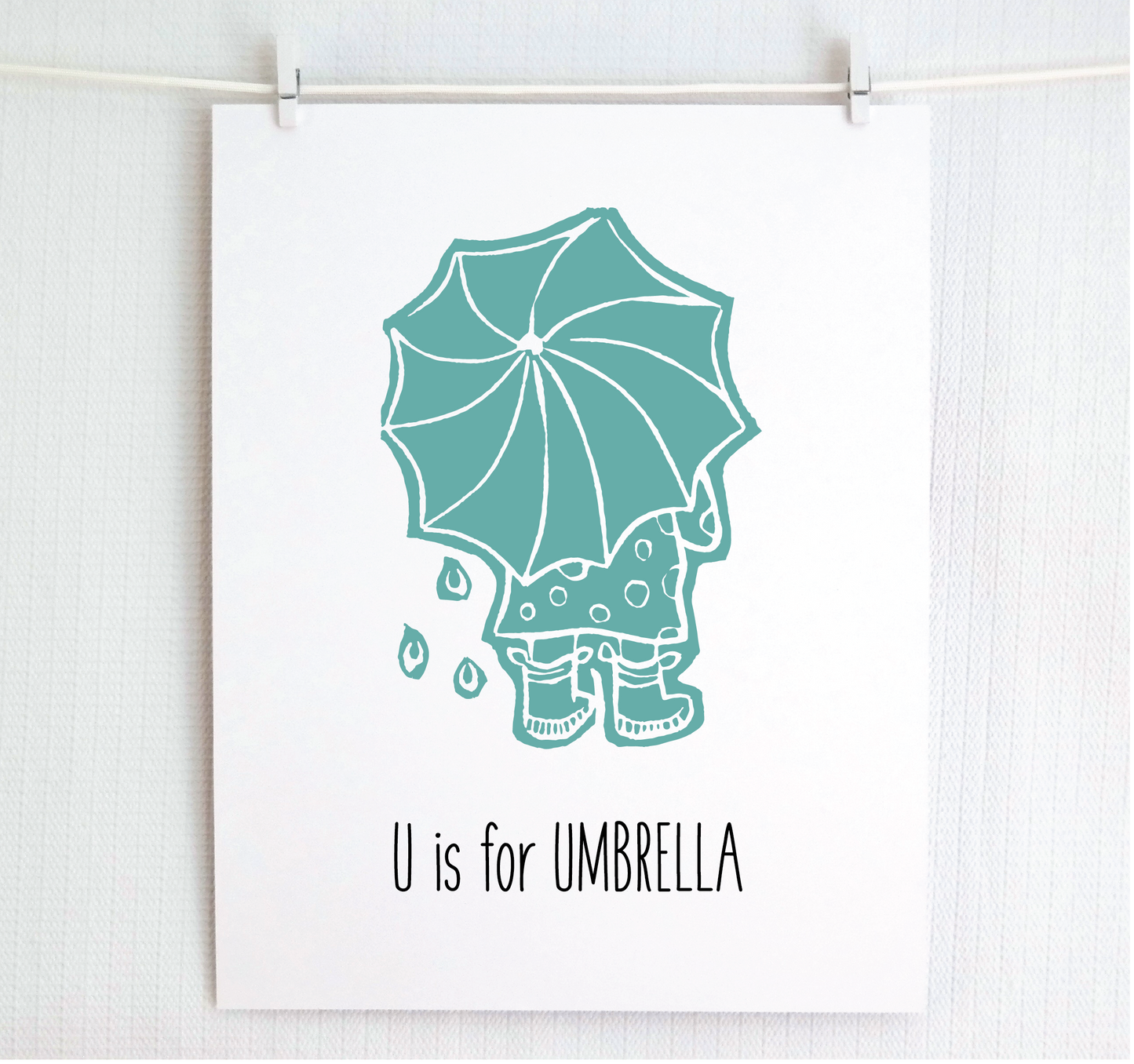 U is for Umbrella